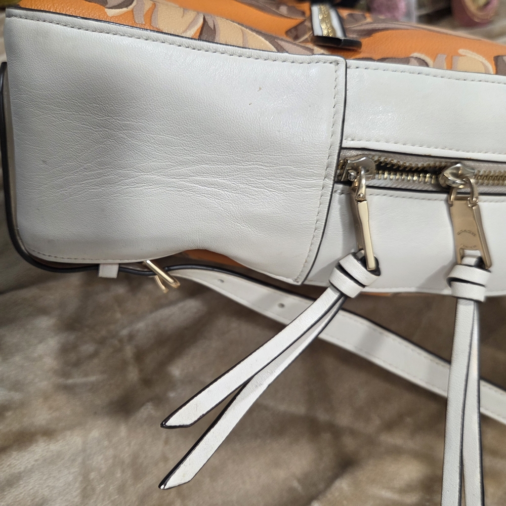 Coach Jordyn Backpack With Banana Leaves Print, - Picture 7 of 11